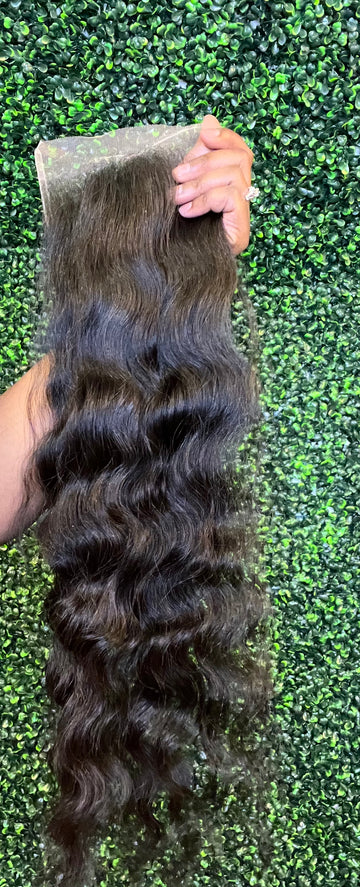 5x5 RAW WAVY CLOSURE
